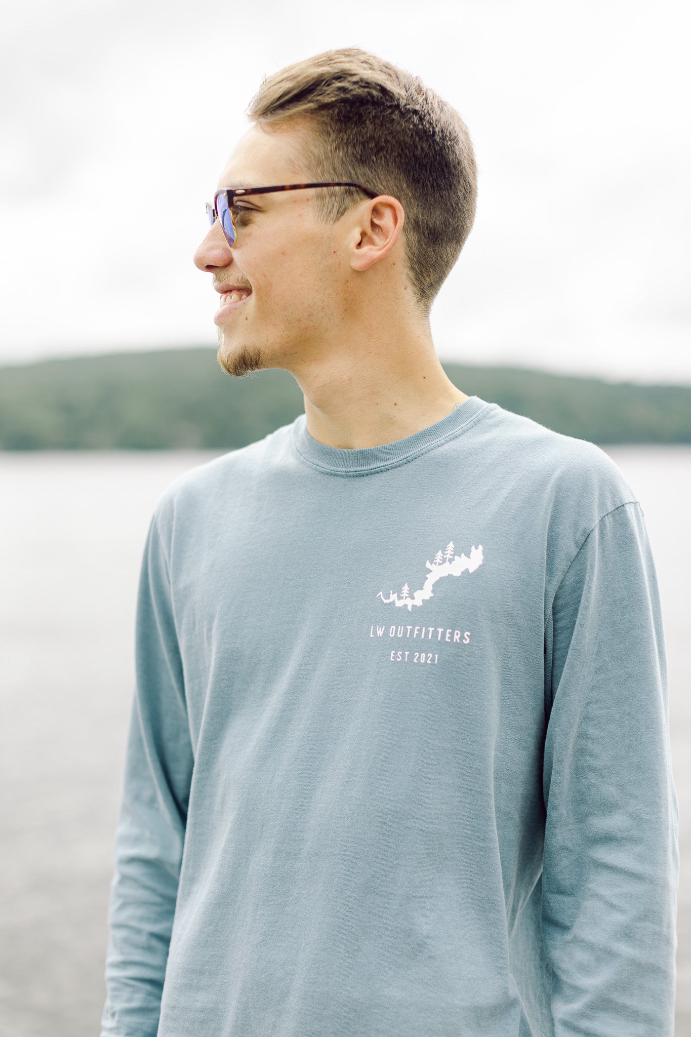 Long Wallenpaupack LW Outfitters apparel Lake T-Shirt | Sleeve – LWOutfitters
