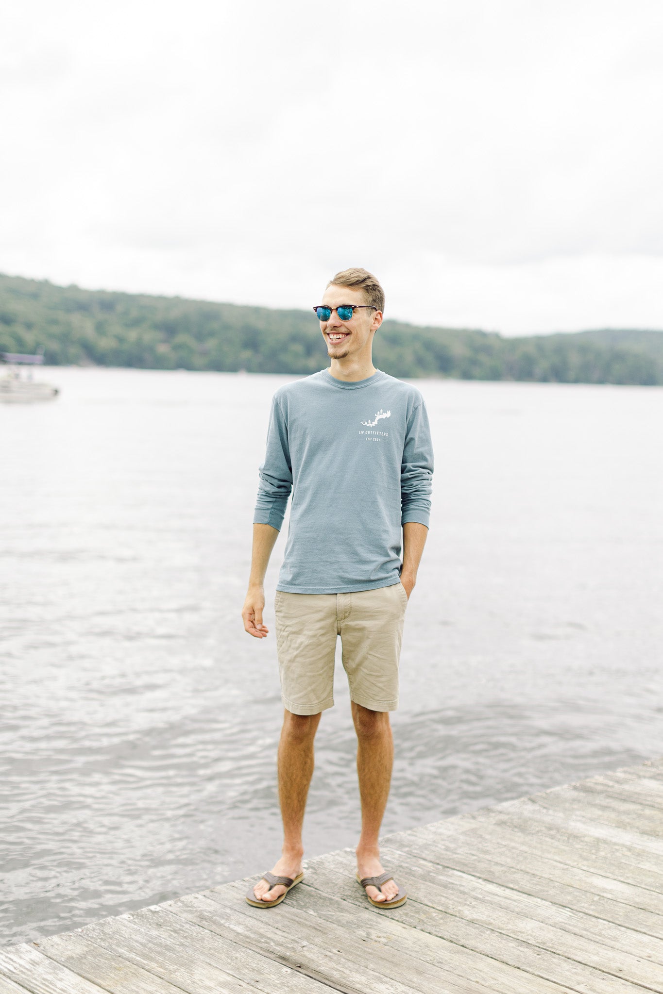 Lake Wallenpaupack | Long T-Shirt apparel Sleeve LWOutfitters – Outfitters LW